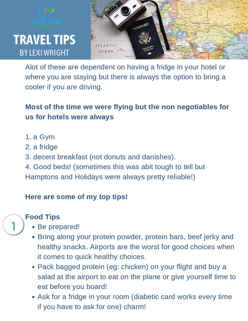 travel tips